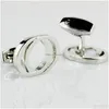 Cuff Links Luxurys Designers Brand Link Link High Quality Fashion Jewelry for Men Classic Letters Shird Accessori