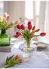 Fleurs décoratives ins haut de gamme simulation Tulip Bouquet Home Office Decoration Bouquets Artificial Fowers POGRAFF