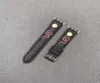 Läderklocka Band Designer Straps For 38mm 40mm 41mm 44mm 45mm Series 1 2 3 4 5 6 7 Letter Wristband Watchbands 2210313Z2120035