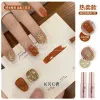 Gel Museluoge 2bottle Maillard Caramel Colorcombination Nude Glitter Gel Rigoux 13 ml SEMI POUR PERMANT OFF UV LED NailGell