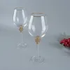 PHNOM PENH PENH Champagne Goblet Diamond Crystal Glass Colored Glasses for Drinks Caliz Cup Gold Wine Conjunto de xícaras vintage 240408