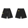 Men's Shorts Printed work pants casual model shorts high street casual multi-pocket shorts for men and women