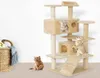 New52 quotcat Climbing Tower Shared Cat039S Nest Cat Grabing Board Pet Kitten Spela CAT039S NOE BEIGE7736199