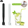 Tail Muddler Natural Bar Mixer Barware Mojito Drink Drink Fruit Ferramenta de vidro de vinho de gelo esmagado