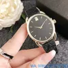 2024 Fashion Shining Brand Wrist Watch for Women Square Luxury Quartz Watches Lady Girl Leate Leather Strap Band Watch Free Frakt