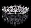 Hair Tiaras In Stock Cheap 2020 Diamond Rhinestone Wedding Crown Hair Band Tiara Bridal Prom Evening Jewelry Headpieces 180258144885