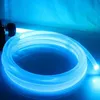 5 m x Abendessen hell feste Kernseiten -Glühfaser -Glas -Kabel 1,5 ~ 14 mm Durchmesser transparenter Optikfaser Kabel kostenlos Versand