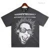 Mens T-shirt Hellstar Mens Designer Mens Clothing Mens Polo American Hip Hop Avatar Imprimer Sweat à manches courtes 810