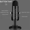 Микрофоны конденсатор микрофон 3,5 мм заглушка USB Professional Microphone для компьютерной записи Studio