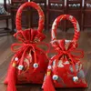 Sacs de bonbons enveloppe-cadeau de style chinois pour packaging pour le mariage.