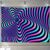 Tapestries 3D Printing Vision Moving Mural Tapestry Modern Bohemian Geometric Wall Decoration Covering Hippie