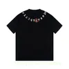 mens t shirts designer tshirt Maison 6 women print cotton t-shirt summer womens trendy streetwear tshirts oversized t shirt tee pullover black white man clothe MM6