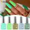 키트 5pcs/set venalisa nail 젤 광택제 톱 코트베이스 7.5ml Venalisa Soak Off Organic UV Led Nail Gel Versnish ​​Nail Manicure