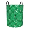 Laundry Bags Soccer Football Hamper Large Storage Basket Balls Sport Kids Nursery Toy Organizer