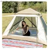 Tentes et abris Camping extérieur entièrement automatique pliage d'ouverture rapide pour accueillir 3-4 personnes plage double étanche camping en gros tente l48