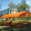 텐트 및 대피소 3F UL Gear Tarps 15D 실리콘 TARPE Ultralight Sun Shun Beach Beach Tent Pergola awning 캐노피 Taffeta Tarp Camping Sunshelter L48