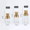 Storage Bottles 20ml/30ml/50ml Transparent Silicone Dropper Sub-Bottling Essential Oil Essence Cosmetic Small Sample Trial Bottle