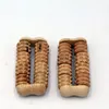 1pc Holzmassage Hand Fußkörper Roller Massagegeräte Heigh Quality Heißer Verkauf Massivholz All Körperbraun Körperentspannung