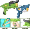 Gun Toys Children Water Sports Summer Toy Mite Dinosaur Модель открытого родительского взаимодействия детей пляж играет водные игрушки для детей 240408