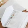 Envelopes 50pcs 125x175cm Translúcido Envelopes de convite de pergaminho translúcido DIY Envelope de presente multifuncional