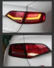 Tylna tylna światła LED dla Audi A4 B8 2009-2012 A4L dynamiczna lampa tylna lampa tylna Odwracanie Zespół światła podświetlenia