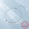 Chevilles réelles 925 Chaîne de gland à lampe douce en argent sterling pour femmes fine bijoux cadeau da2353