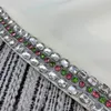 2024 Black/White Sleeveless Spaghetti Strap Sequins Crystal Sexy Women Tops Designer High End Womens tanks 4087