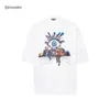 Designer maschile maniche corte hip hop verità ritratto colorato ritratto stampato unisex t-shirt a manicotto a collo tondo