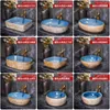 Ванные аксессуары набор ретро-арт межплатформенный бассейн Прямоугольное мытье для ванной комнаты керамика