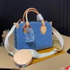 Sac de créateur en denim Sacs à bandoulières