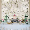 Украшение вечеринки 1pc 150см 100см белая розовая фоновая ткань Свадебное предложение о день рождения стена