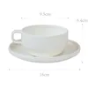 Кружки 200 мл керамическая чашка с тарелкой молоко для чая кружка кофе Nordic Gift Kitchen Supplies Drinkware Home Office Decorative