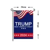 Donald Trump 2024 Flag 30*45 cm Maga Banner Keep Amercia Great Garden Bands