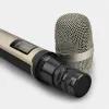 Microphones La meilleure qualité sans fil UHF double micro GAWSKM9000B Karaoke haut-parleur Performance DJ chant en direct avec 1 récepteur 2 microphones