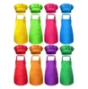 8Piece Children039s Apron and 8Piece Chef Hat Set Children039s Apron with 2 Pockets Adjustable Kitchen Cooking14705328