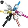 Microphones WS858 Portable Bluetooth Wireless Karoke Microphone Professional Home KTV Handheld Childrens Song Microphone 240408