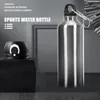 Bottiglie d'acqua portatili portatili da 700 ml di bottiglia sportiva in alluminio per biciclette per esterno