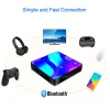 Box 2022 X88 Pro 10 Smart -TV -Box Android 11.0 4 GB 64 GB Rockchip RK3318 5G WiFi 4K Google Player Store YouTube Set Top Box