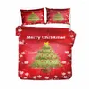 Bedding Sets HELENGILI 3D Set Christmas Print Duvet Cover Lifelike Bedclothes With Pillowcase Bed Home Textiles #SD-52