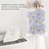 Tvättpåsar 5st/set Flower Printed Washing Mesh Bag Clothes Socks Bh Lingerie Underwear