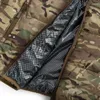 Vestes de chasse veste d'hiver tactique hommes camouflage camouflage mâle léger poids chaud thermique manteau extérieur plus taille s-5xl