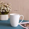Mugs Gold-Rimmed Mug Moonlight Cup Ceramic White Creative Exquisite Coffee Home Morden Couple Living Room Water Container
