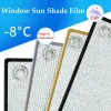 Filmy okno Sun Shade Film Home Sunshade Protector Pad folia aluminiowa przeciwsłoneczna sunshine balkon izolacji Film Film Film Shading