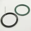 Zestawy Nowe 38 mm Super Blue Luminous Watch Wstaw wkładka Czarna zielona/ceramiczna pierścień ramki