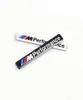 M Performance M Power 85x12mm Motorsport Metal Logo Logo Naklejka samochodowa Aluminiowa Grill Odznaka dla BMW E34 E36 E36 E53 E60 E90 F103364730