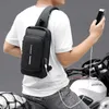 Contraseña bloquea antitheft masculina bolso cofre deportes casual pequeño mochila hombro con hombro motocicleta moderna 240407
