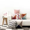 Pillow ESSIE HOME 9 Colors Available High-End Digital Print Geometric Pattern Case Cover Throw Factory Direct Sell