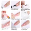 Robes Nail Gel Set Nail Art Kit LED LAMPE FULL MANICURE Set Extension rapide Kit d'ongle Bâtiment de gel Set Polygels Set 6W Gel Nail Rustol