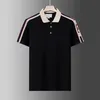 2024SS Designer Brand Polo Shirt Mens Luxury T Shirts Polos Floral Embroidery High Street Famous Print Men Poloshirts US Size XS-XL ZQM