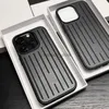 COSE TELEFOONSCUSS Designers Metal voor iPhone 15 14 Pro Max